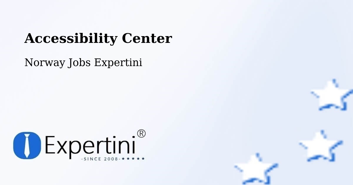 Accessibility Statement – Strand - Norway Jobs Expertini