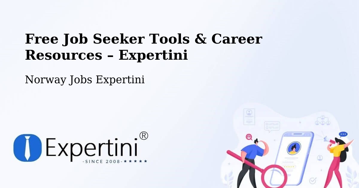 Free Job Seeker Tools & Career Resources – Strand - Strand, Norway Jobs Expertini