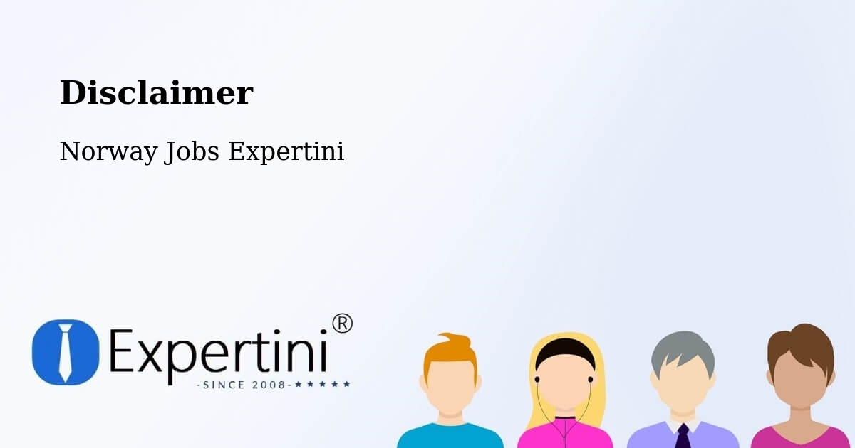Disclaimer – Strand - Norway Jobs Expertini